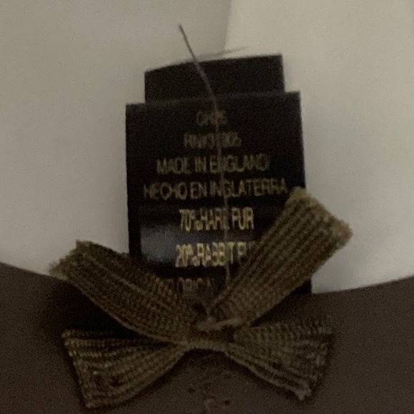 New in Box! Christys Melusine Fur Felt Top Hat Black - Picture 8 of 11